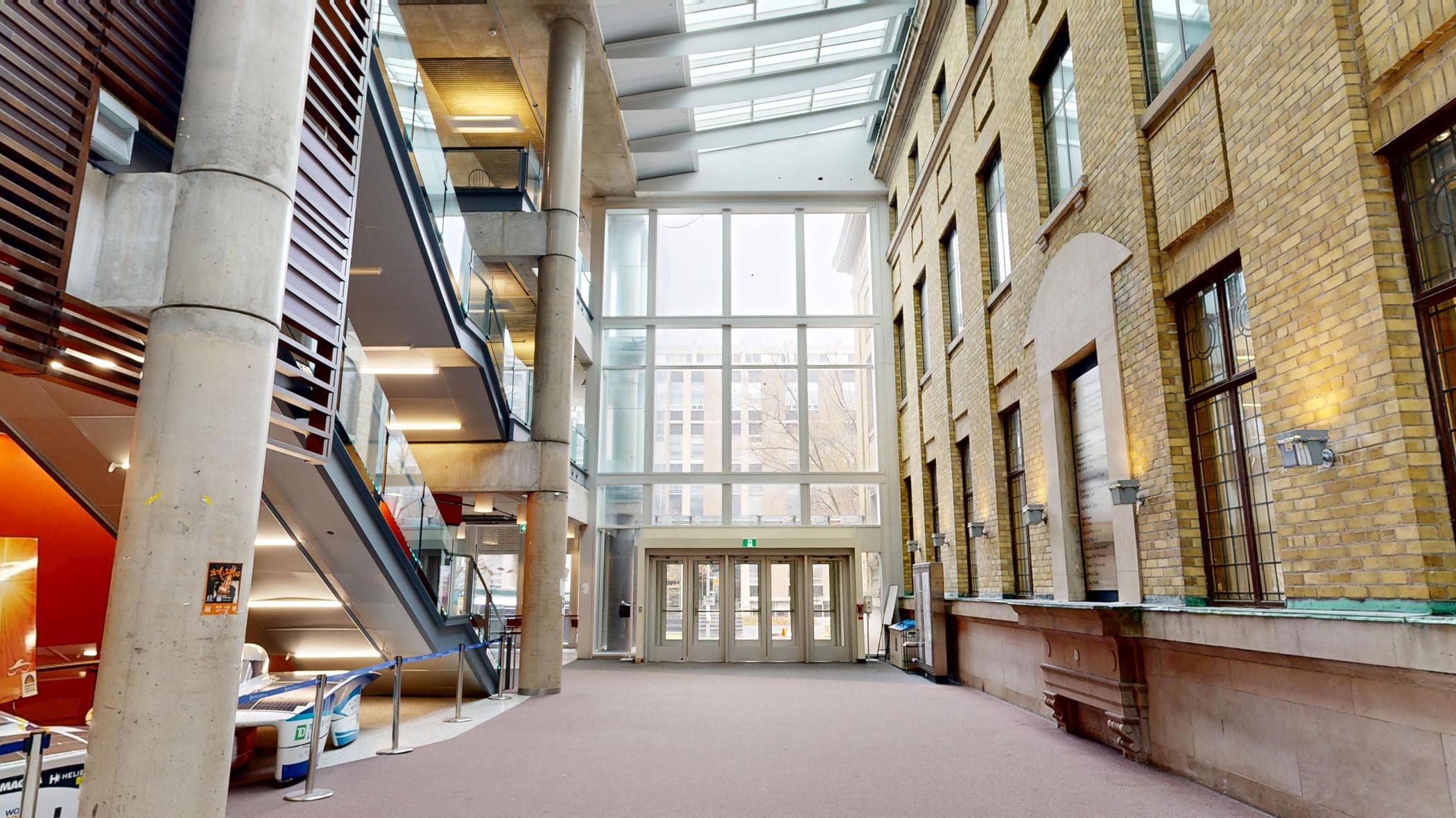 The Bahen Atrium at U of T